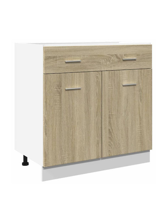 Floor Cabinet Brown 80x46x81.5pcs