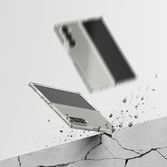 Ringke Fusion Back Cover Σιλικόνης 2mm με Λουράκι Clear (Galaxy Z Fold6)