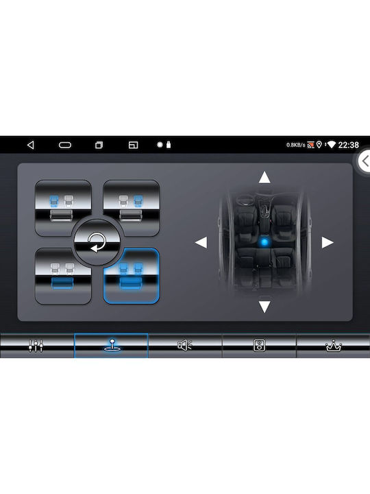 Lenovo Car Audio System for BMW X1 / X3 / X4 Kia Ceed / XCeed 2018-2022 (Bluetooth/USB/AUX/WiFi/GPS/Apple-Carplay/Android-Auto) with Touch Screen 10"