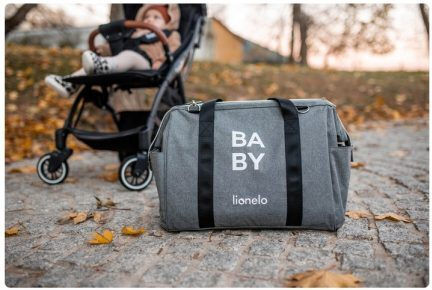 Lionelo Shoulder/Hand Diaper Bag Ida Golden Moments 50x35x23cm.