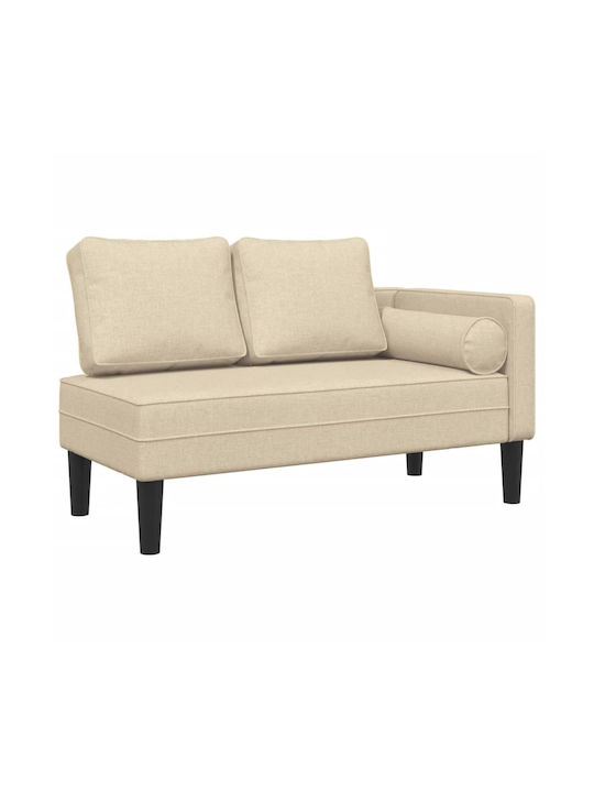 Fabric Recliner Beige L116.5xW62xH71cm