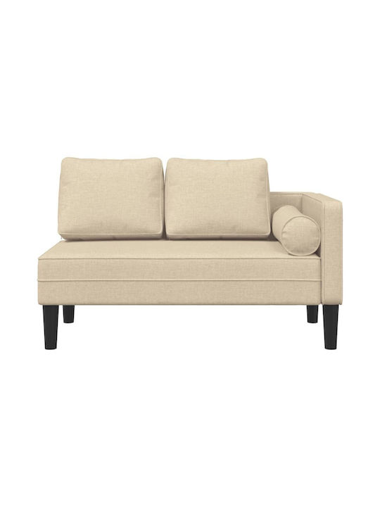 Fabric Recliner Beige L116.5xW62xH71cm