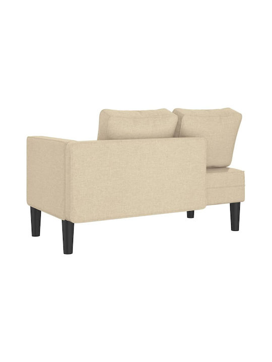 Fabric Recliner Beige L116.5xW62xH71cm