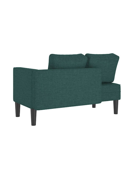 Fabric Recliner Green L116.5xW62xH71cm