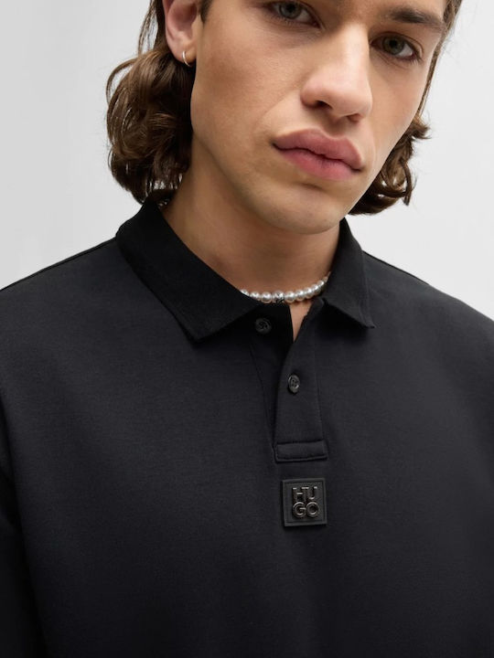 Logo Polo T-Shirt Black