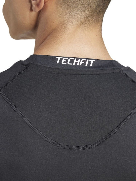 Techfit Aeroready Спортна тениска Черен