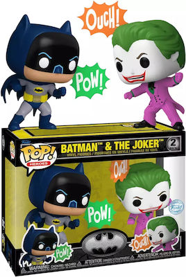 Funko Pop! Heroes: 2-pack Heroes: Batman 85th - Joker & Batman Special Edition