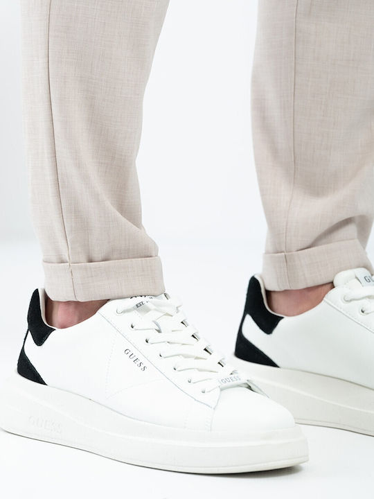 Trousers Elastic in Slim Fit Beige