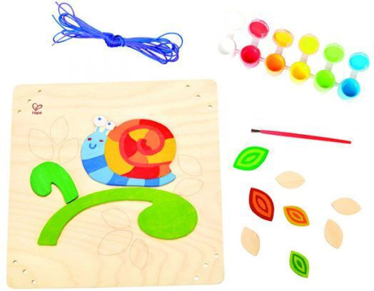 Hape Ζωγραφική The Happy Snail για Παιδιά 4+ Ετών