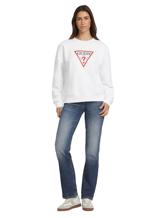 Long Women's Sweatshirt White