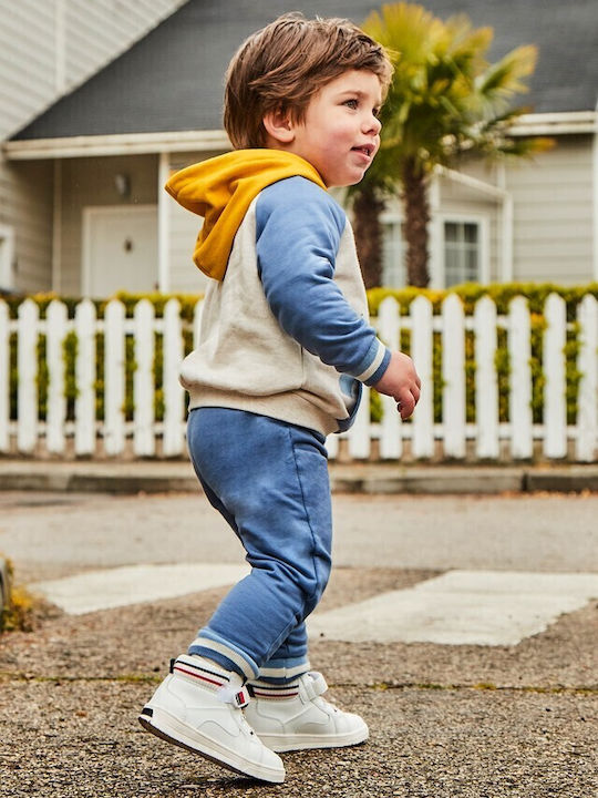 Kinder Sweatpants Set - Jogginganzug Beige 3Stück Robot
