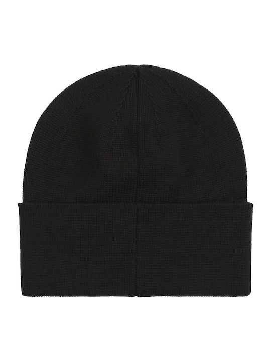 Beanie Unisex Beanie Knitted in Black color