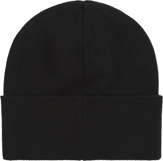 Beanie Unisex Beanie Knitted in Black color