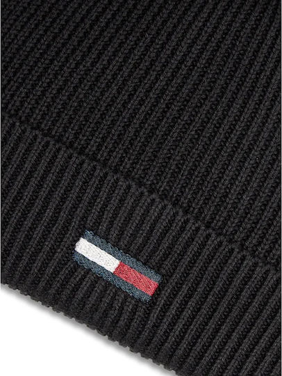 Beanie Ανδρικός Σκούφος Πλεκτός σε Μαύρο χρώμα
