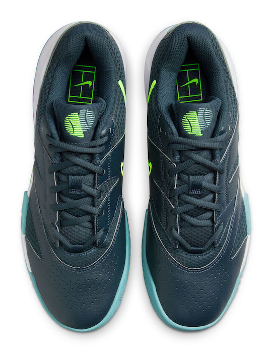 Nike COURT LITE 4 Men's Tennis Shoes for Clay Courts Blue