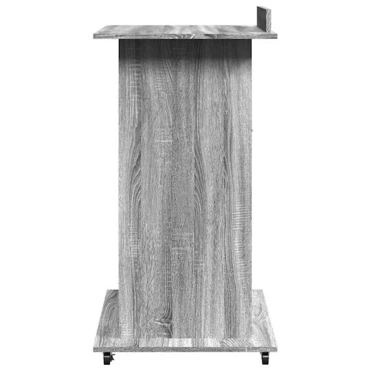 vidaXL Stand Music Height 107-107cm Brown 848029
