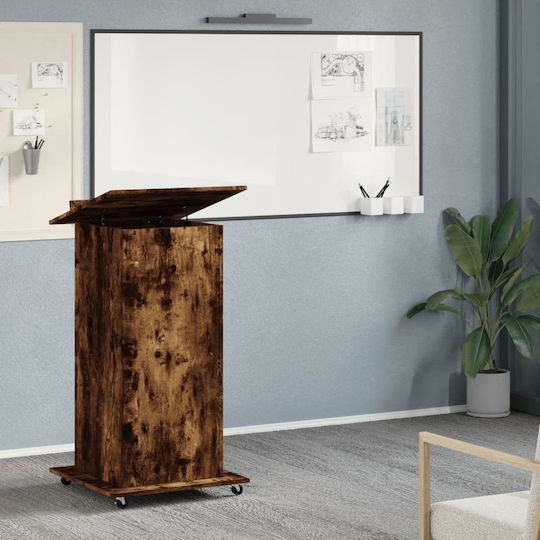 vidaXL Stand Music Height 107-107cm Brown 848028