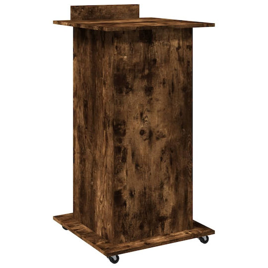 vidaXL Stand Music Height 107-107cm Brown 848028