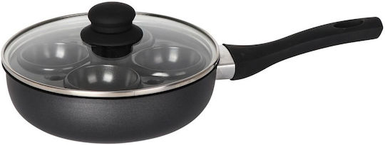 KING Hoff Pan for Pancakes made of Stainless Steel with Non-Stick Coating 20cm
