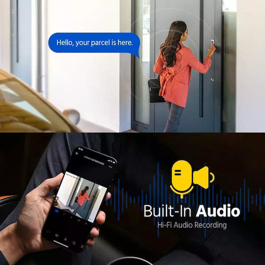 Annke IP Surveillance Camera Full HD+ 5MP Waterproof with Microphone and Lens 2.8mm