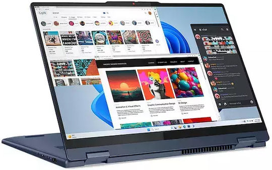 Lenovo IdeaPad 5 2-in-1 16IRU9 16" IPS FHD+ Touchscreen (Core 7-150U/16GB/1TB SSD/W11 Home) Cosmic Blue (US Keyboard)