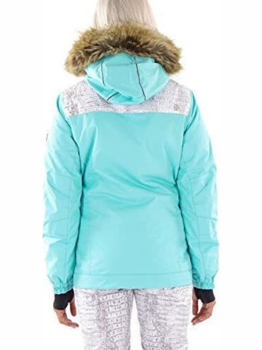 Brunotti Jovana 162222506 Jachetă Pentru Femei De Ski Și Snowboard Albastră