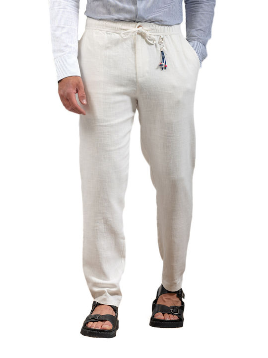 Vittorio Artist Island Men's Trousers White