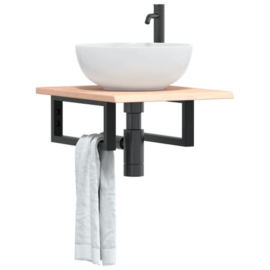 vidaXL Πάγκος χωρίς Νιπτήρα Ροζ