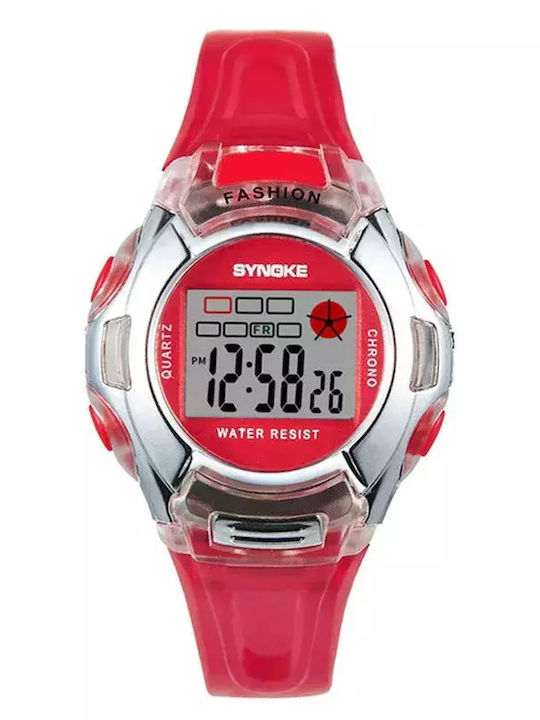 Synoke Kids Watch 37mm Red