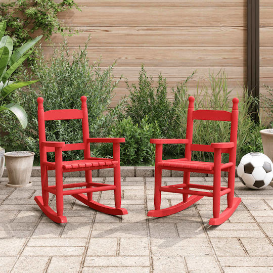 Kids Chairs Red 36x46.5x57cm 2 Pieces