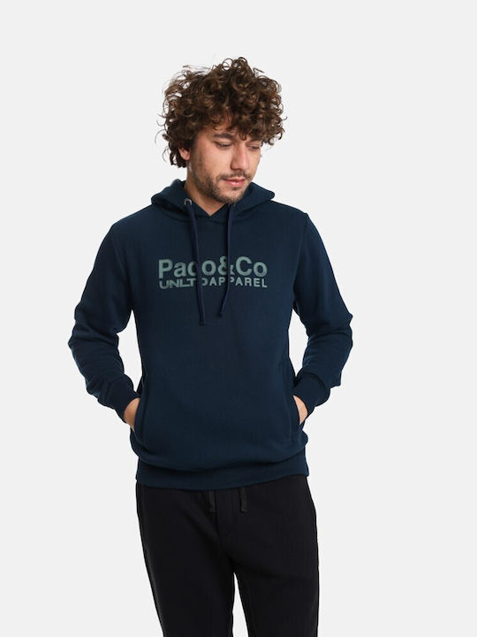 Paco & Co Herren Sweatshirt Blau