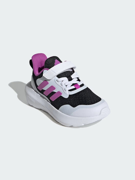 Adidas Атлетични Детски Обувки Работещ Fortarun 3 Core Black / Purple Burst / Cloud White