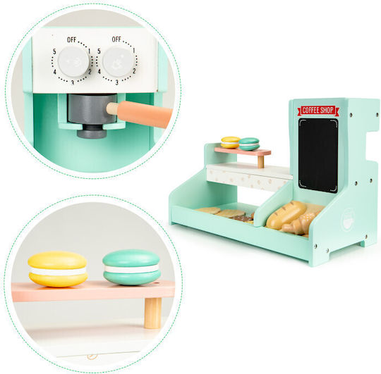 Ecotoys Children's Shop Coffee Shop made of Wood