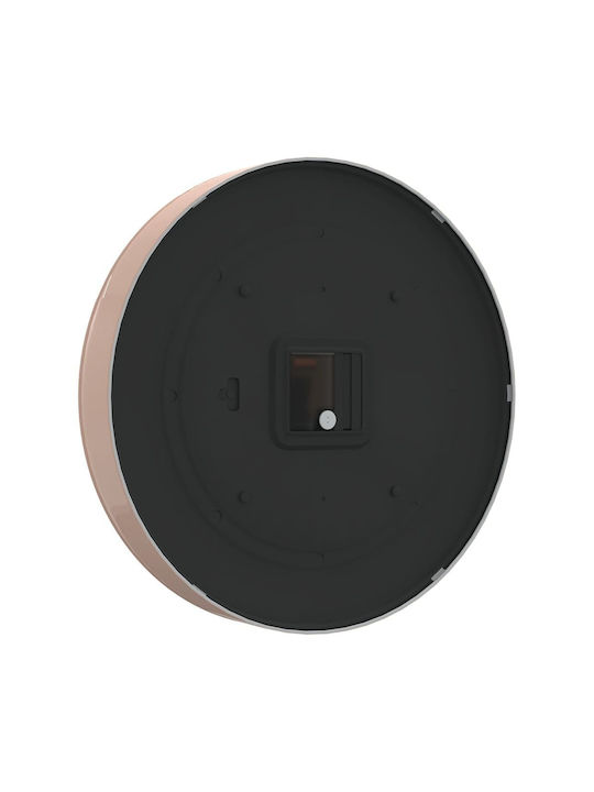vidaXL Silent Wall Clock Gold Ø25.5cm