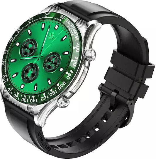 Nubi E18 PRO Smartwatch mit Pulsmesser (Green / Black)