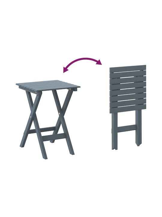 Garden & Outdoor Furniture Sets Living Room Set 2 Pieces Gray