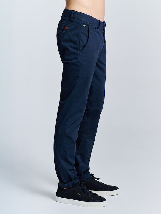 Culton Herrenhosen Chinos Marineblaue