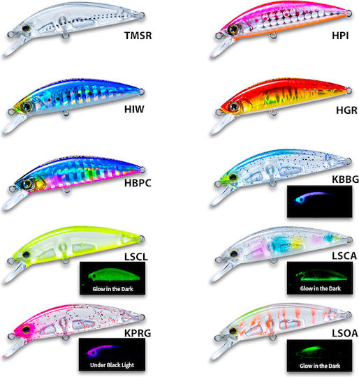 Duel Hardcore LG Heavy Minnow Τεχνητό Δόλωμα Ψαράκι (Minnow) 5εκ./6gr