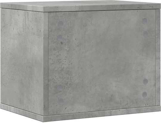 Ξύλινη Θήκη Χαρτιών σε Γκρι Χρώμα 26x29.5x36εκ. 1τμχ