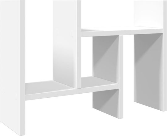 Ξύλινη Θήκη Χαρτιών σε Λευκό Χρώμα 15.5x35.5x34.5εκ. 1τμχ