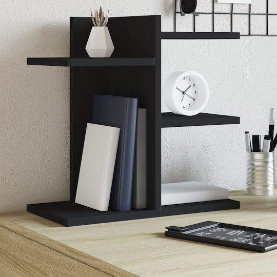 Wooden Pencil Holder in Black Color 1pcs 21.5x42x42cm