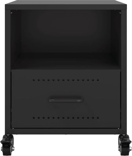 Комод Дървен Черен 36x39x43.5см