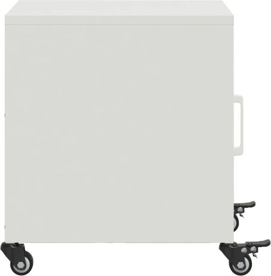 Комод Дървен Бял 36x39x43.5см
