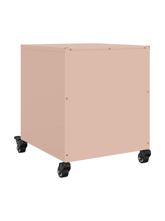 Noptiere Roz 2buc 36x39x43.5cm