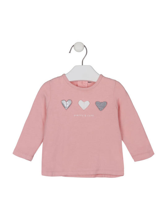 Losan Kinder Set mit Leggings Winter 2Stück Rosa