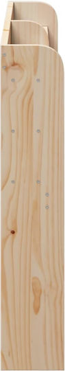 vidaXL Kopfstützen Für Betten Hölzernes Beiges 160x82cm