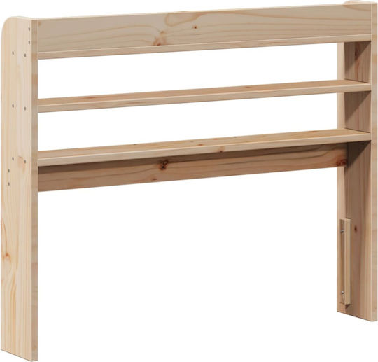 vidaXL Wooden Bed Headboard Beige 85x82cm