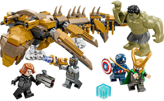 LEGO Marvel The Avengers vs The Leviathan for Ages 7+ 347 Pieces