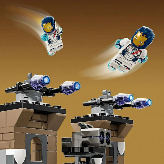 LEGO Marvel Iron Man și Iron Legion vs. Hydra Soldier pentru 6+ Ani 135 Bucăți