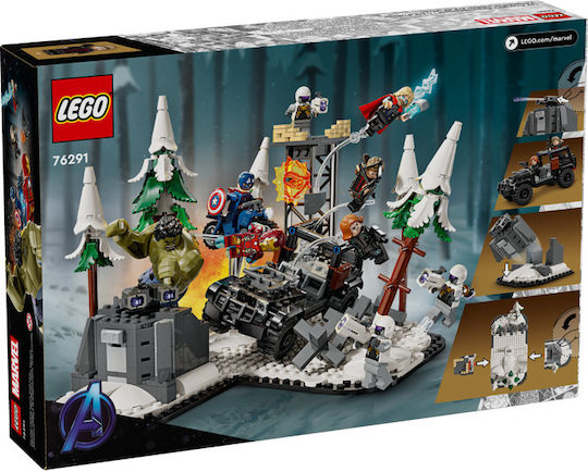 LEGO Marvel The Avengers Assemble Age of Ultron for Ages 10+ 613 Pieces